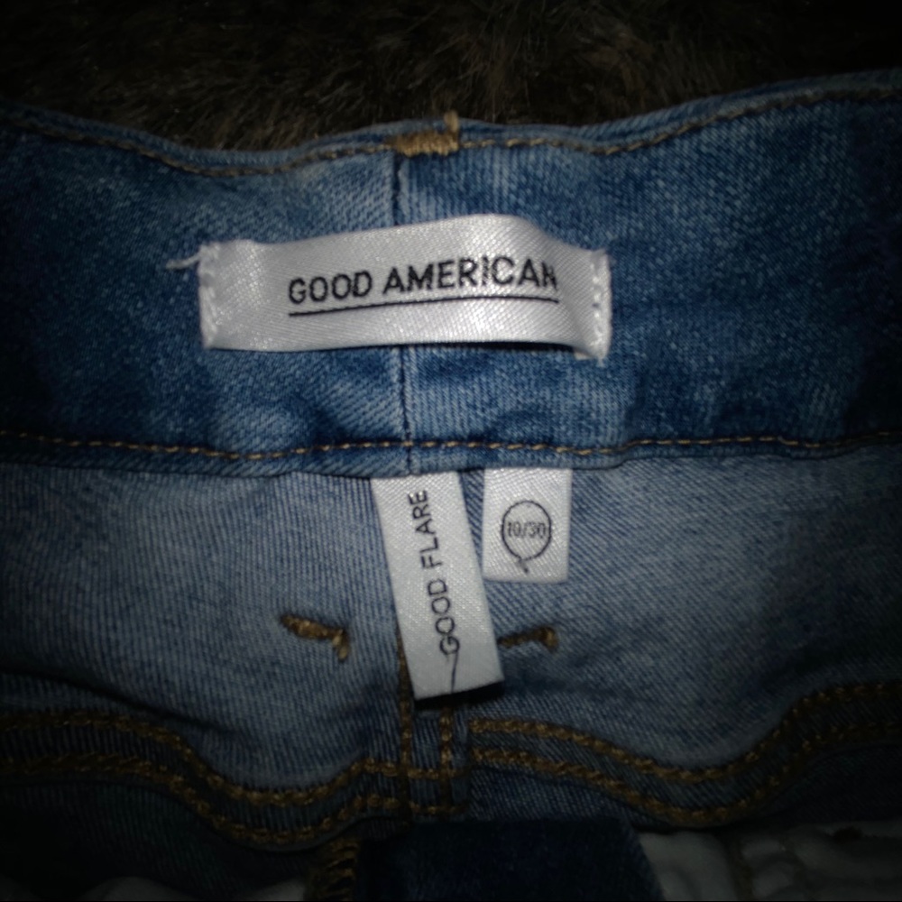 Good American Flare Jeans - Picture 3 of 5